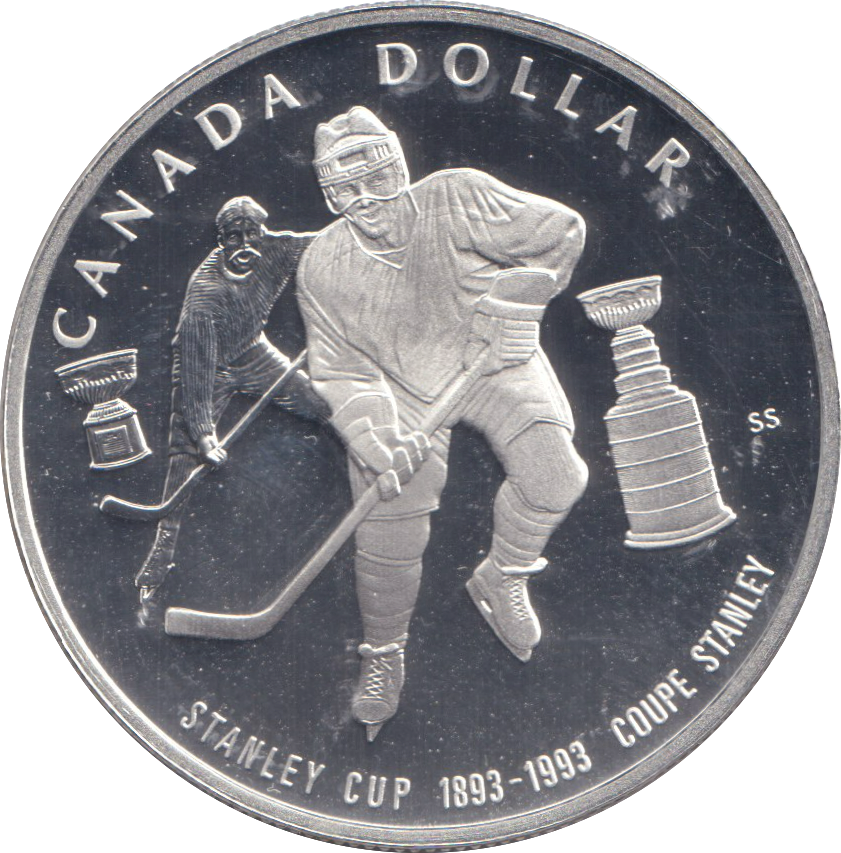1993 SILVER PROOF DOLLAR CANADA