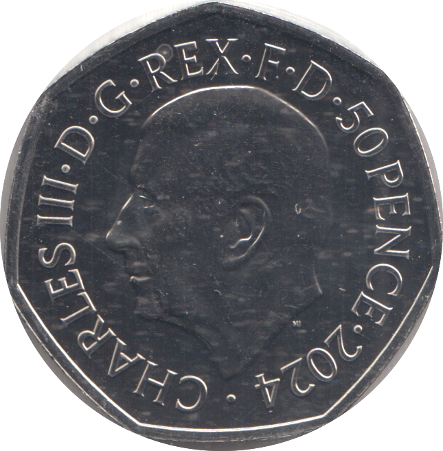 2024 FIFTY PENCE STEPPE MAMMOTH BU