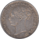 1885 THREEPENCE ( GVF )