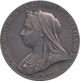 1897 SILVER MEDALLION REF 6