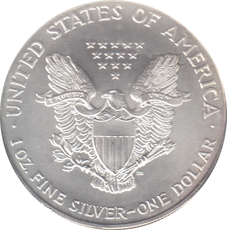2001 AMERICAN EAGLE SILVER DOLLAR 1 OZ FINE SILVER USA