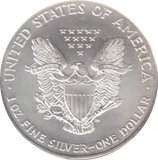 2001 AMERICAN EAGLE SILVER DOLLAR 1 OZ FINE SILVER USA