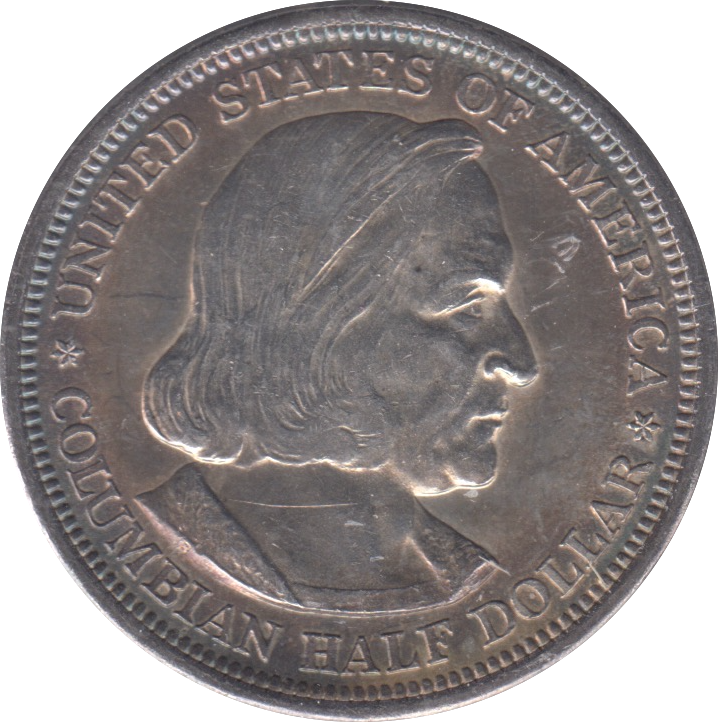 1893 SILVER USA HALF DOLLAR COLUMBIA EXPOSITION