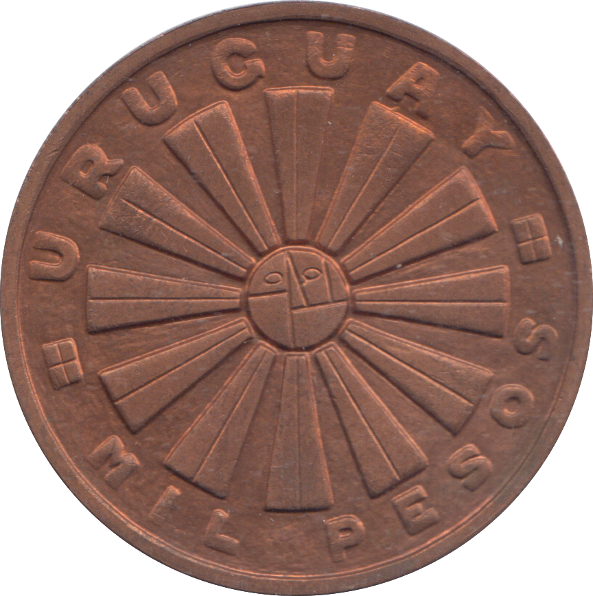 1969 1000 PESOS URUAGUAY
