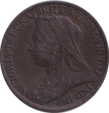 1899 FARTHING ( EF )
