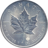 2015 1 OZ .999 SILVER CANADA FIVE DOLLAR