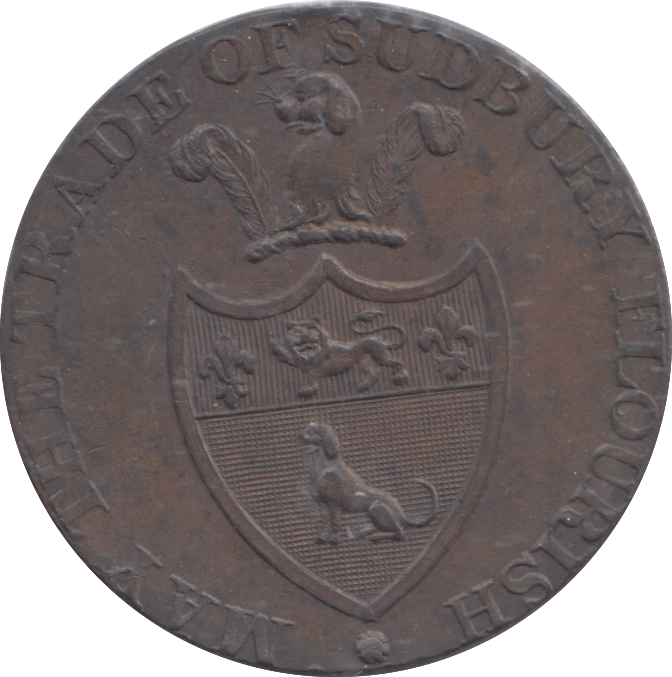 1793 SUDBURY HALFPENNY TOKEN