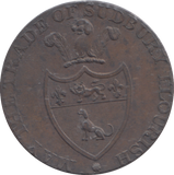 1793 SUDBURY HALFPENNY TOKEN