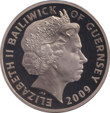 2009 JOHN JELLICOE FIVE POUND BAILIWICK OF GUERNSEY