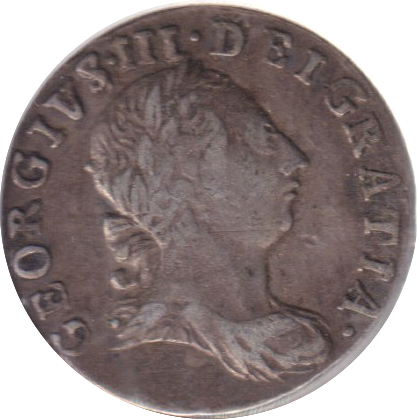 1772 MAUNDY THREEPENCE ( GF )