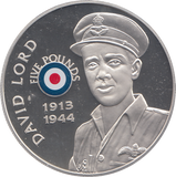 2008 SILVER PROOF £5 DAVID LORD