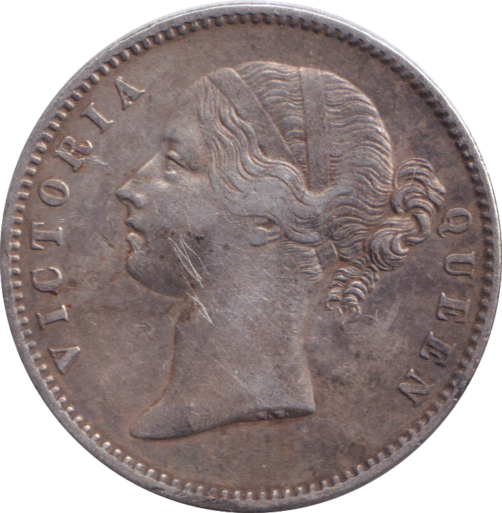 1840 SILVER RUPEE INDIA REF-3