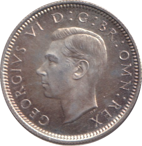 1937 SIXPENCE ( PROOF )