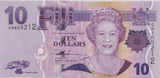 2007 TEN DOLLARS FIJI BANKNOTE REF-1802