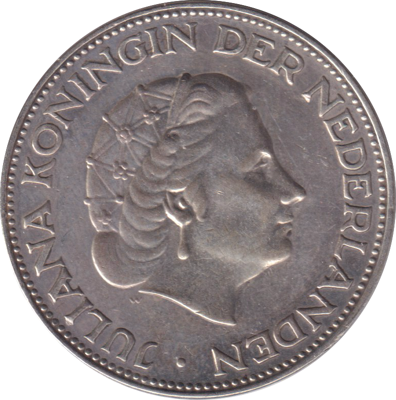 1959 SILVER 2 1/3 GULDEN NEHERLANDS