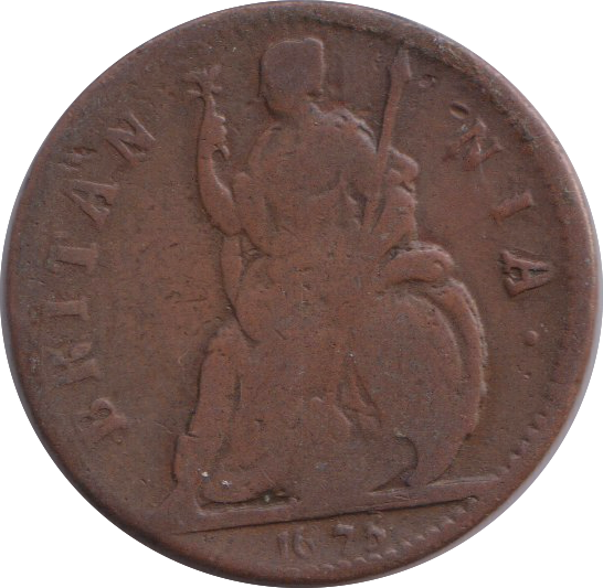 1675 FARTHING ( FINE )