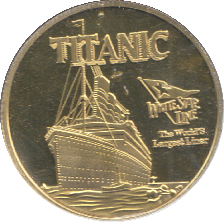2000 TITANIC COMMEMORATIVE MEDALLION