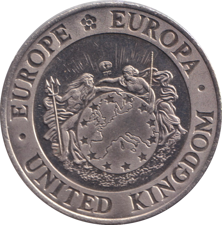 1992 25 ECU UNITED KINGDOM