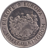 1992 25 ECU UNITED KINGDOM