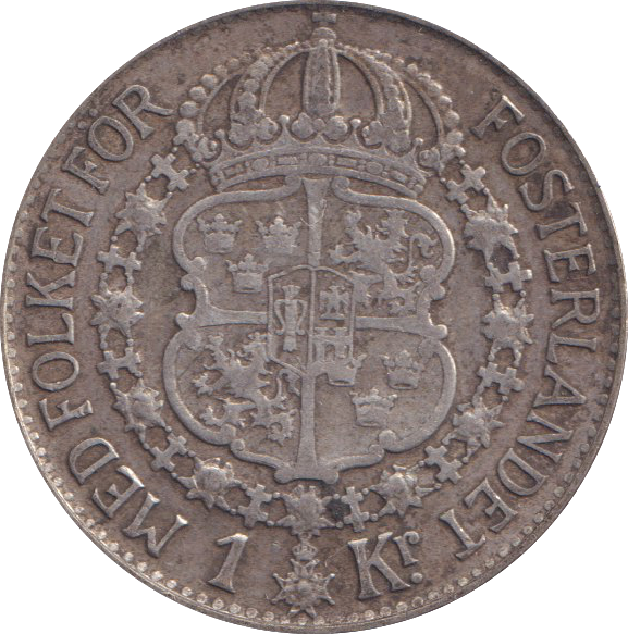 1941 SILVER SWEDEN KORONA