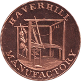 1774 HALF PENNY TOKEN HAVERHILL
