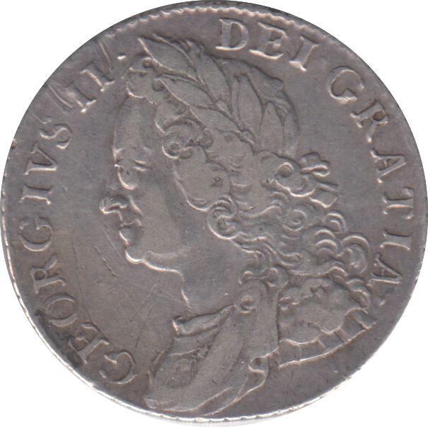 1758 SHILLING ( VF )