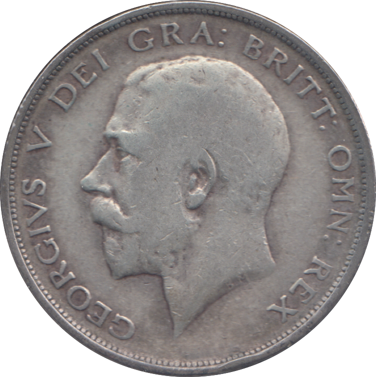 1912 HALFCROWN ( FINE )