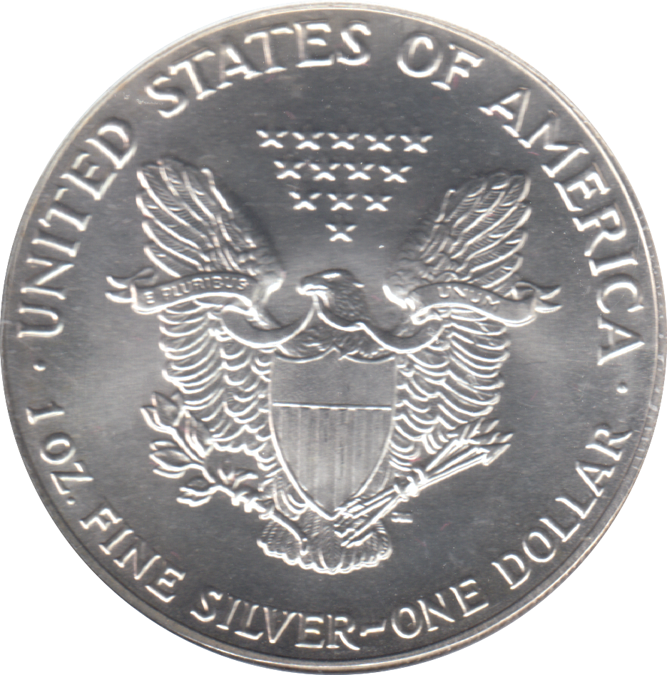 1986 AMERICAN EAGLE SILVER DOLLAR 1 OZ FINE SILVER USA