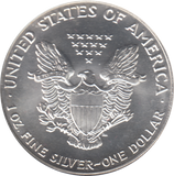 1986 AMERICAN EAGLE SILVER DOLLAR 1 OZ FINE SILVER USA