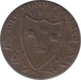 1793 NORTH WALES FARTHING