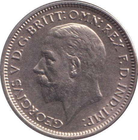 1935 SIXPENCE ( BU )