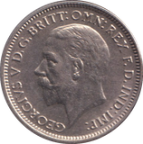 1935 SIXPENCE ( BU )