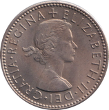 1957 ENGLISH SHILLING ( UNC )