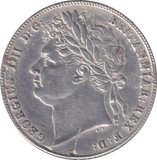 1820 HALFCROWN ( EF )