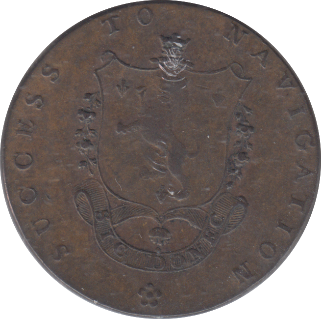 1794 LANCASTER HALFPENNY TOKEN