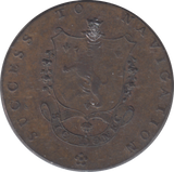 1794 LANCASTER HALFPENNY TOKEN