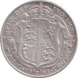1913 HALFCROWN ( VF )