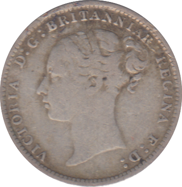 1884 THREEPENCE ( GF )