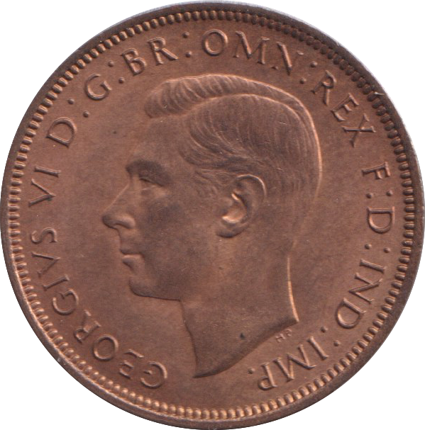 1947 HALFPENNY ( BU )