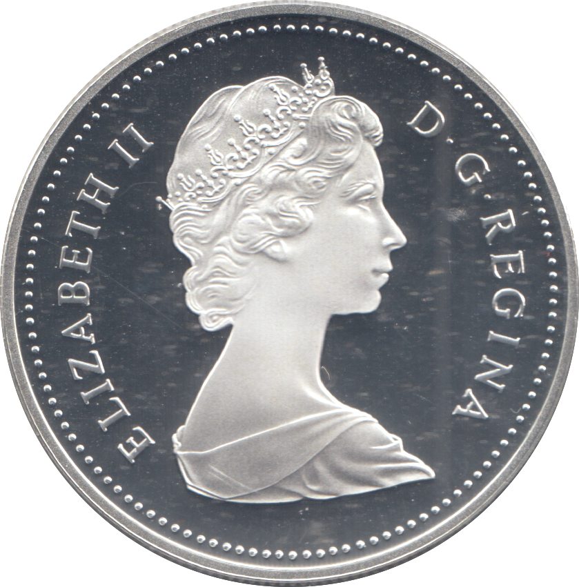 1984 SILVER PROOF DOLLAR CANADA