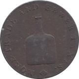 1794 NORWICH HALFPENNY TOKEN
