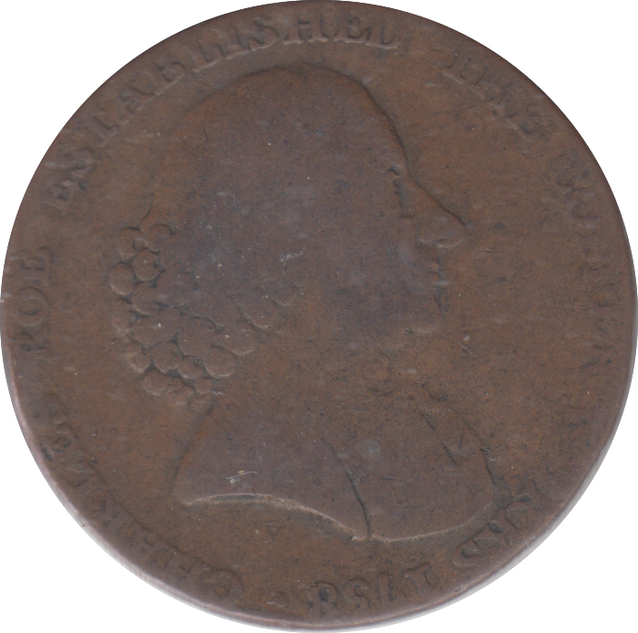 1790 HALFPENNY TOKEN