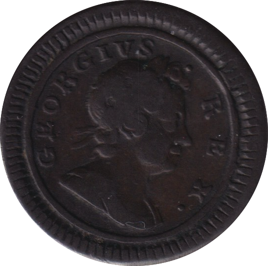 1723 FARTHING ( VF )