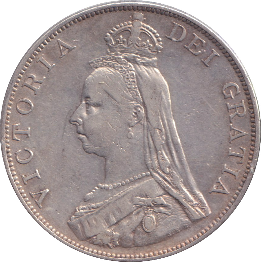 1890 DOUBLE FLORIN ( VF )