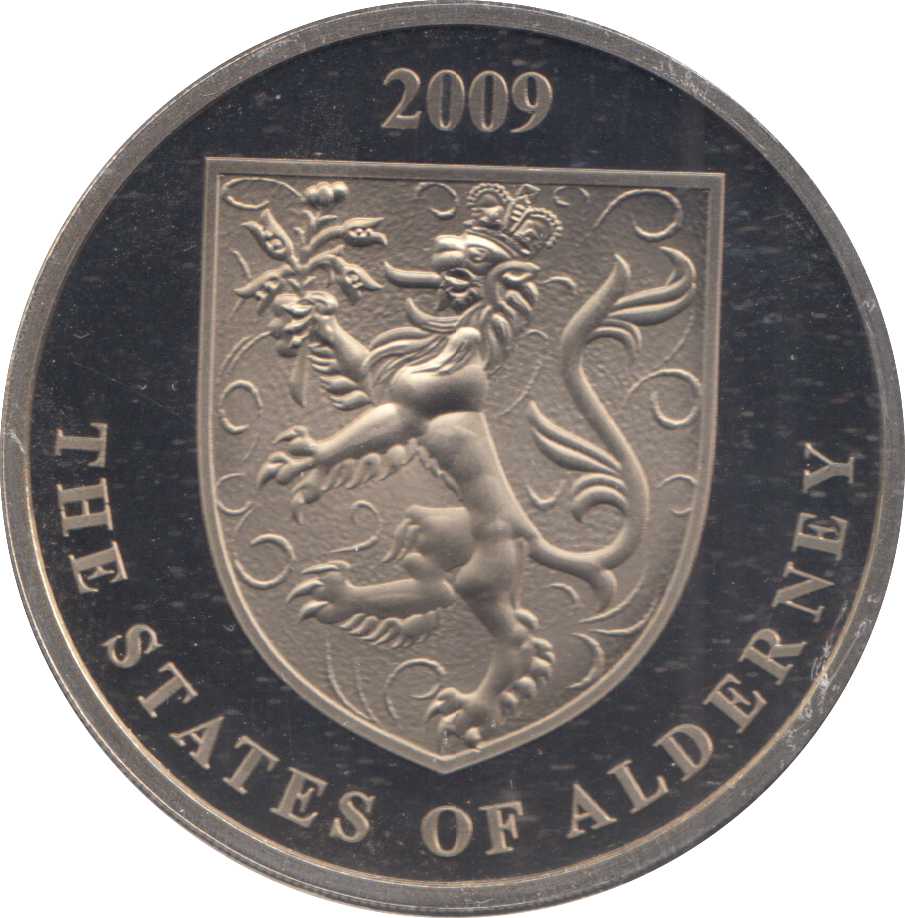 2009 JOHN WOODWARD FIVE POUND BAILIWICK OF GUERNSEY