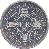 2022 SILVER PROOF ONE DOLLAR QUEEN ELIZABETH II PLATINUM JUBILEE