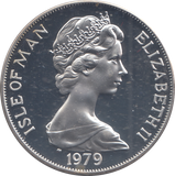 1979 SILVER PROOF CROWN MILLENNIUM OF TYNWALD