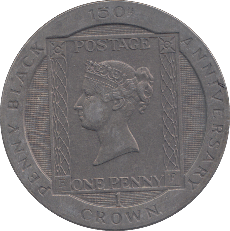 1990 CROWN PENNY BLACK ISLE OF MAN