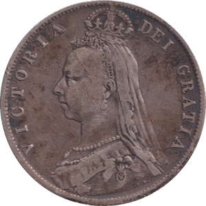 1891 HALFCROWN ( GF )