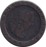 1798 HALF PENNY ISLE OF MAN